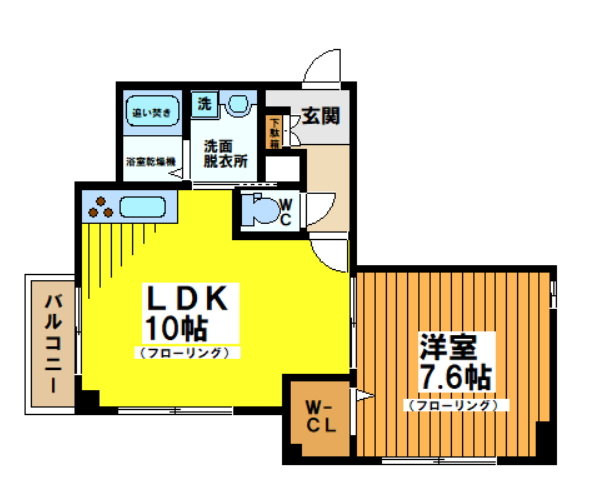 【間取り】 | メゾン　ド　ヒカリ