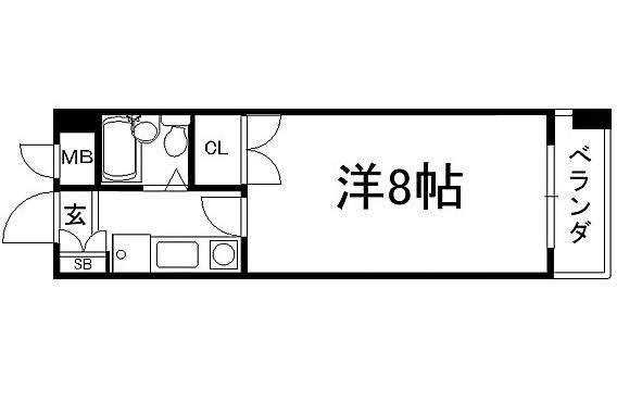 カーサー高村の間取り|【代表的な間取です】