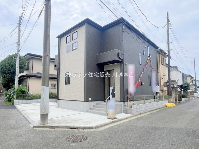 月々１０万円台～　新築戸建　川越市寺尾22期の外観|北東角地