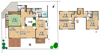 【間取り】 | 高槻市塚原6丁目　中古戸建