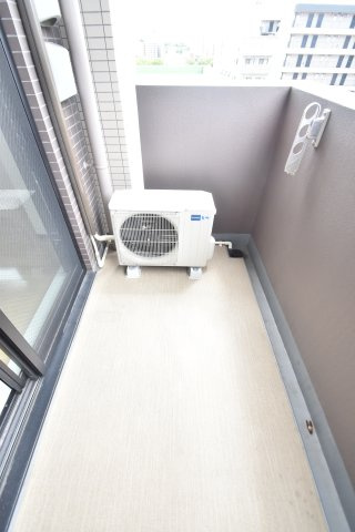 大阪市都島区中野町１丁目の賃貸マンションのバルコニー