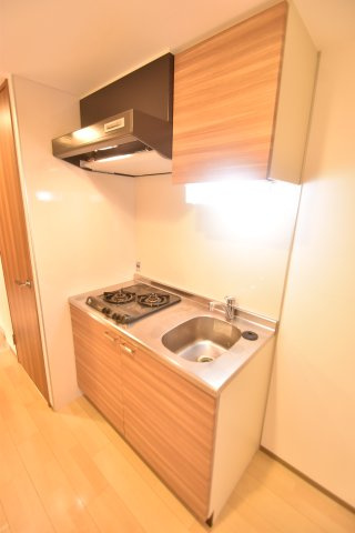 大阪市都島区中野町１丁目の賃貸マンションのキッチン