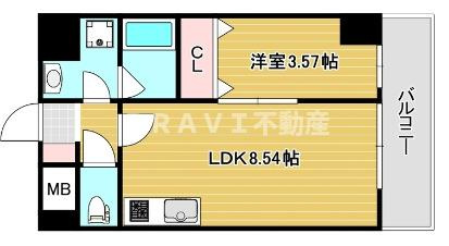 NINE RESIDENCEの間取り