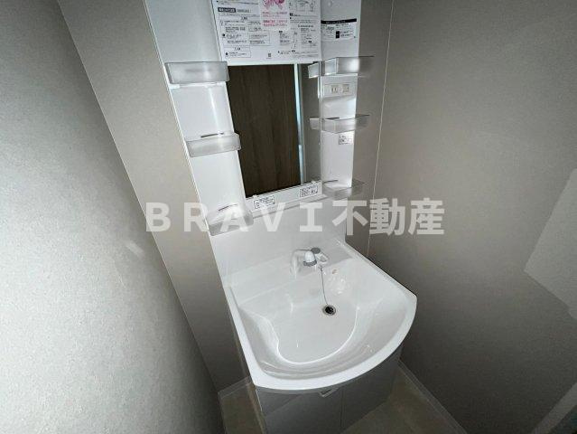NINE RESIDENCEの独立洗面台|朝の身支度には欠かせない独立洗面化粧台