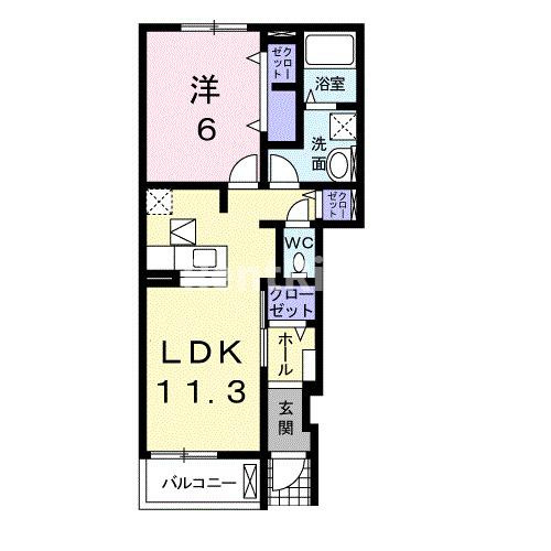 アルモニーの間取り|間取図