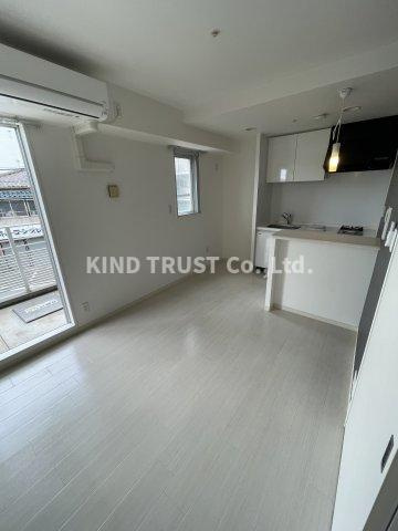 リバープレイス梅田北の居間・リビング|おしゃれなリビングです