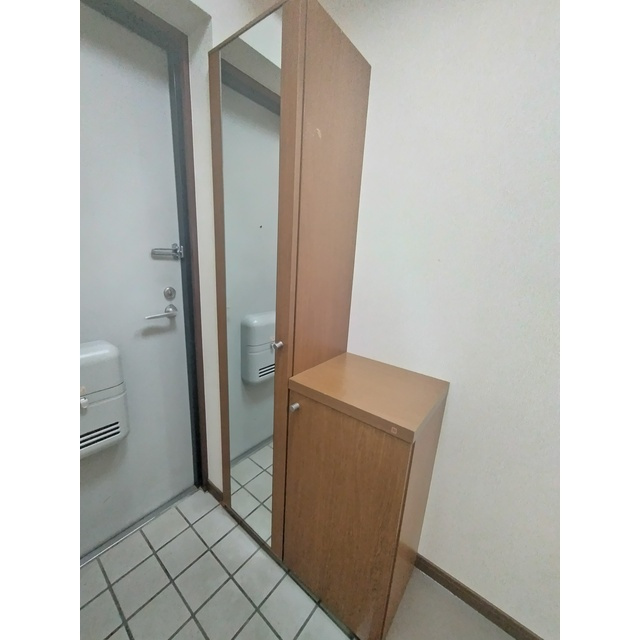 大長良川マンションの玄関