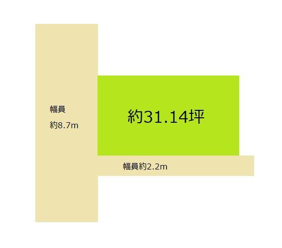 和歌山市堀止東1丁目　土地の土地図