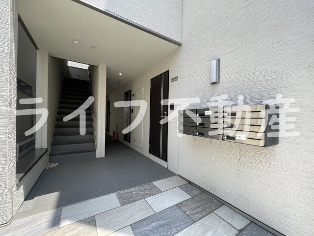オーク永和のエントランス|ゆとりのあるエントランスです