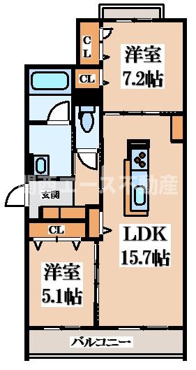 【間取り】 | シャーメゾンタニガワ