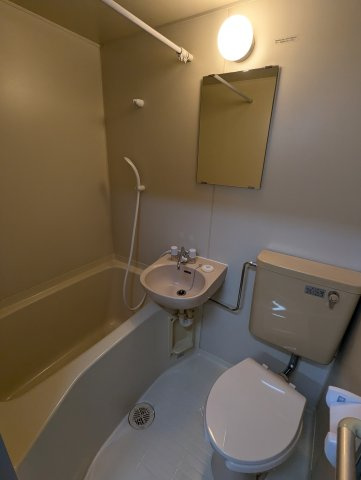 眞瀬荘の洗面所