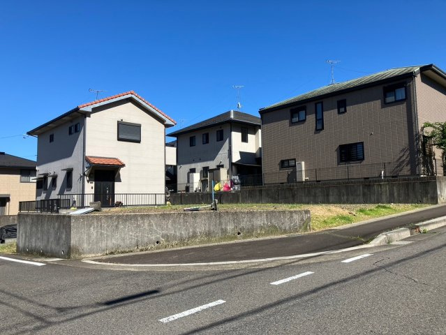 【商談中】売土地　岐阜市粟野台　60坪の外観|北西方向から撮影