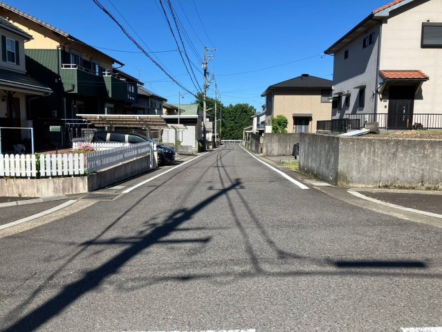 【商談中】売土地　岐阜市粟野台　60坪の前面道路含む現地写真|北側道路も６ｍ有ります！