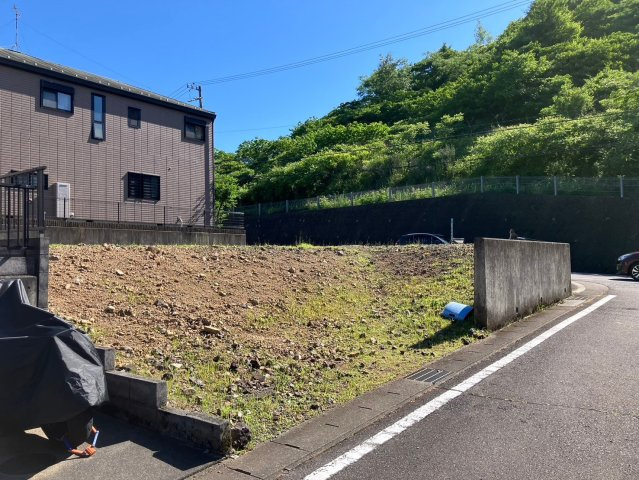 【商談中】売土地　岐阜市粟野台　60坪の外観|北側を駐車場にすることも可能です。