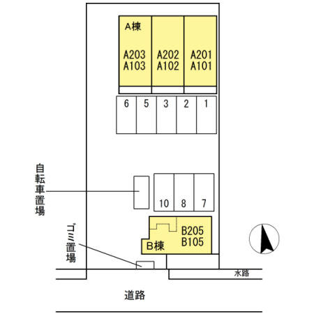 和（なごみ） Aの区画図