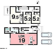 【名古屋市千種区鹿子殿1816−2新築戸建】✨仲介手数料無料✨富士見台小学校・千種台中学校の画像