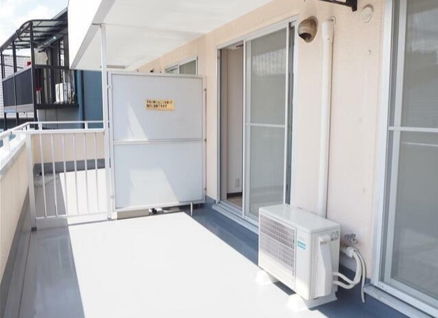 ヒルサイドパレスⅠのバルコニー