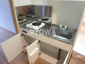 【キッチン】 | ピュア清澄白河 | 掲載の写真は退去前の写真となります。