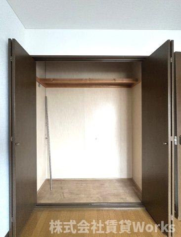 グランディール矢三Cの収納|便利な収納スペースです