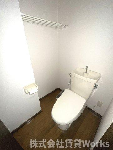 グランディール矢三Cのトイレ|トイレです