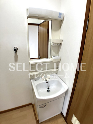 【独立洗面台】 | 増田ハイツ | 独立洗面化粧台が付いています