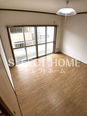 【寝室】 | 増田ハイツ | 広くて明るい寝室