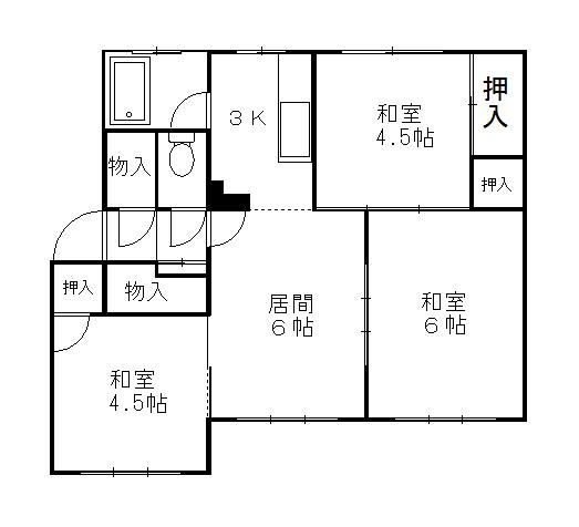 若草501マンションの間取り