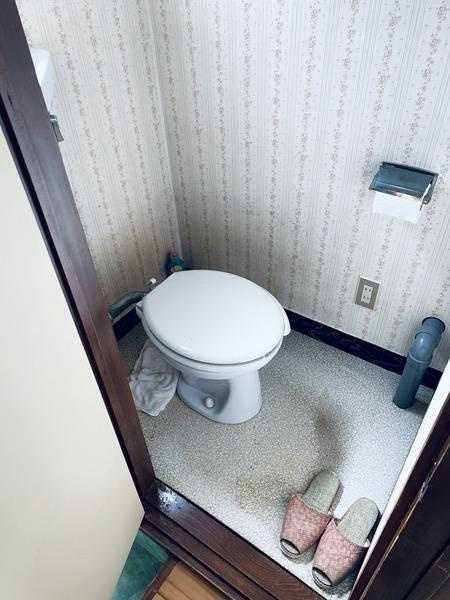 釧路市若竹町のアパートのトイレ