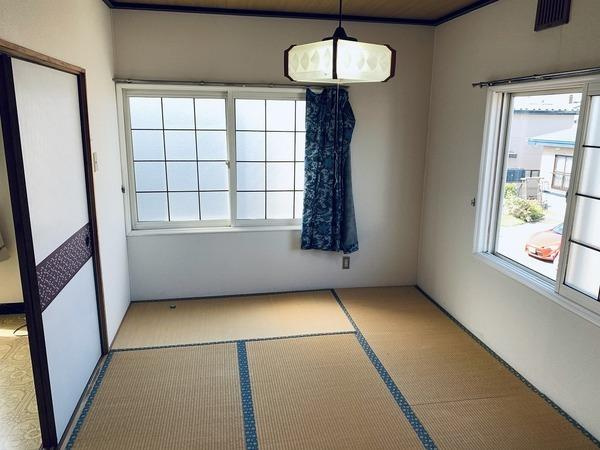 ハイツナカタニの寝室