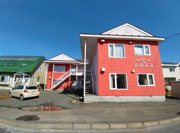 エステートインかれんとの駐車場