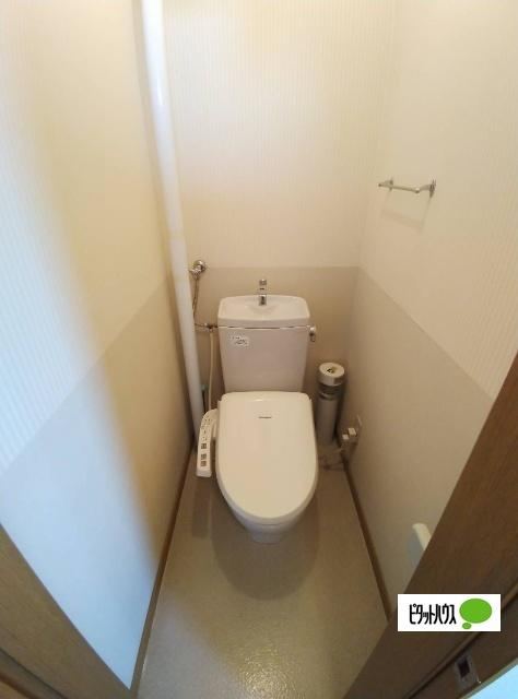 釧路市大楽毛西２丁目のアパートのトイレ