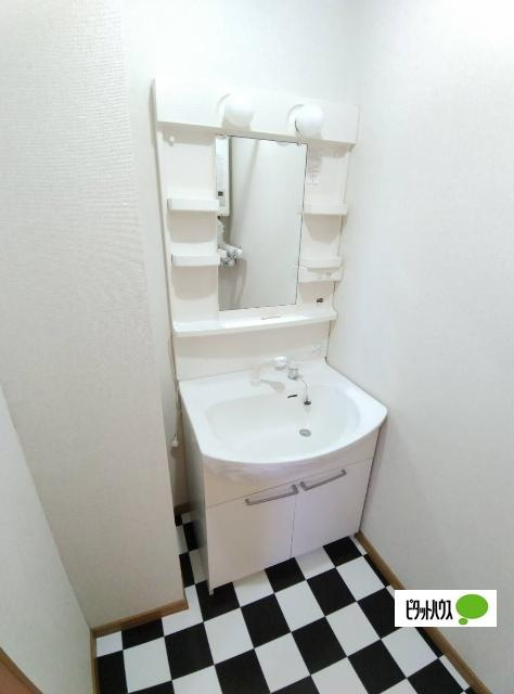 ウエルカムサトウ2の洗面所