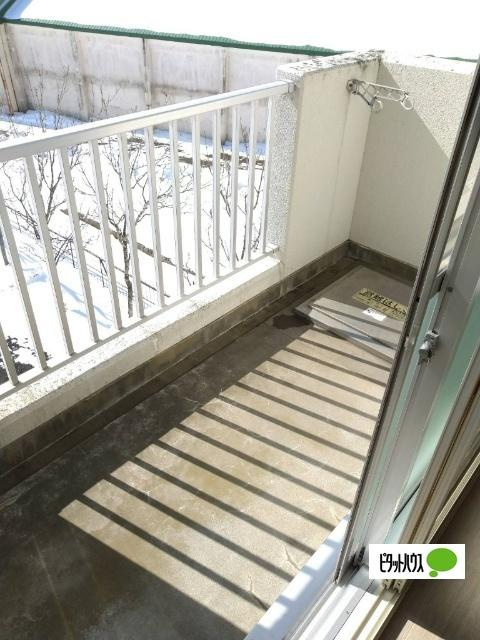 パシフィックマンションりんこう　Ⅱ号棟のバルコニー
