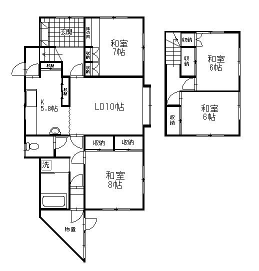 厚岸町奔渡２丁目戸建