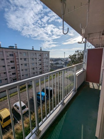 若草401マンションのバルコニー