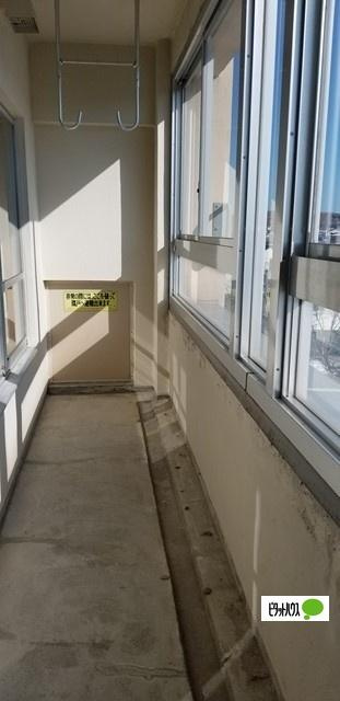 若草501マンションのバルコニー