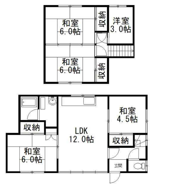 大楽毛西１丁目１８－２借家