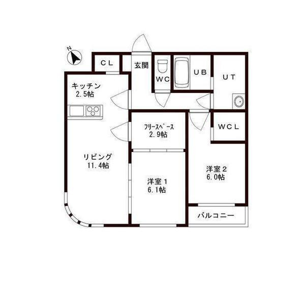 シャルールの間取り