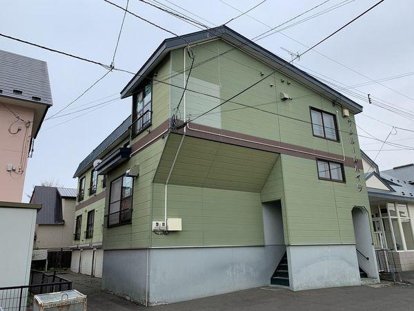ワンルームハイツの外観