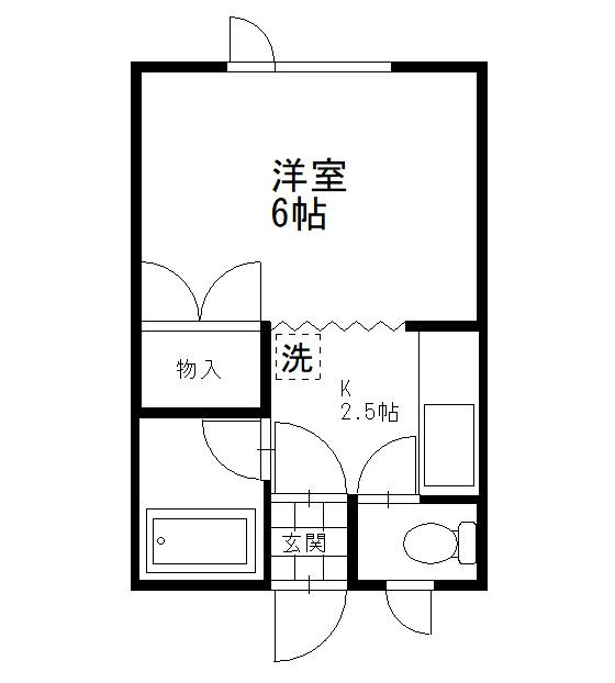 ハウス春の間取り