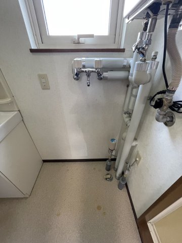 ハイツTOWAの洗面所