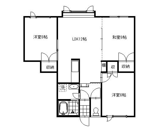 釧路市千代ノ浦のアパート