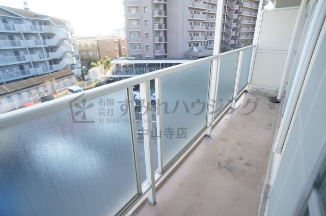 リバティハイツのバルコニー