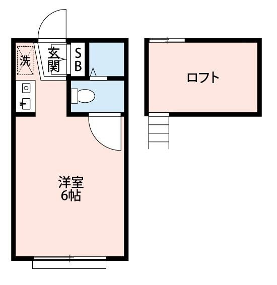 アレイン幸町 の間取り
