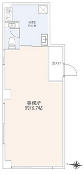 グリーンキャピタル広尾の間取り