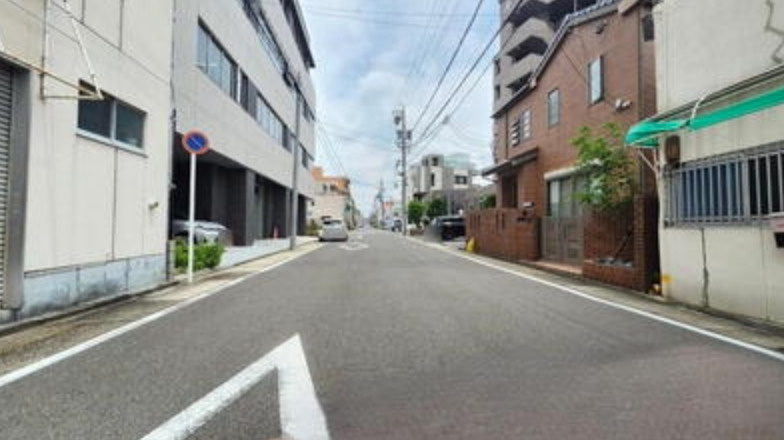 MIRASUMO昭和区福江120①全1＜新築一戸建て仲介手数料無料＞の前面道路含む現地写真|前面道路含む現地写真です