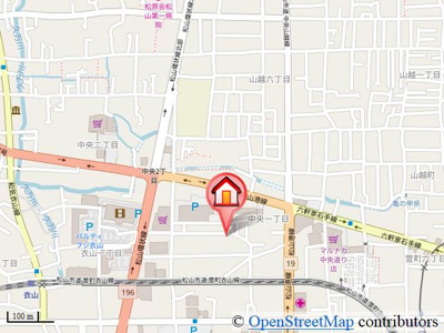 【地図】 | 中央岡野住宅