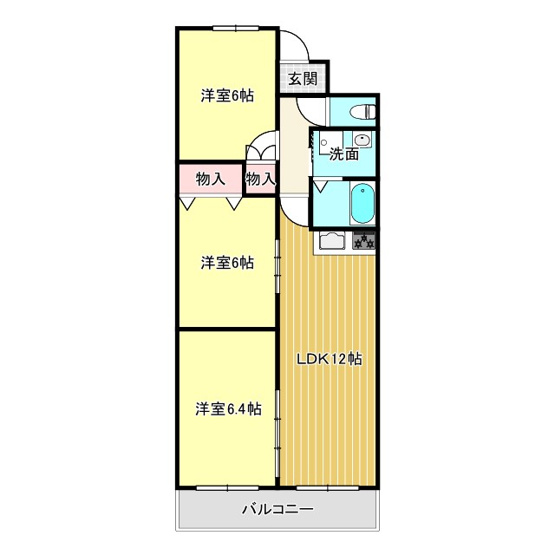 【間取り】 | ベレーザ末永