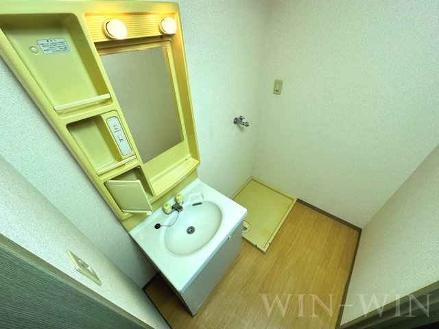 アムールハウスの独立洗面台