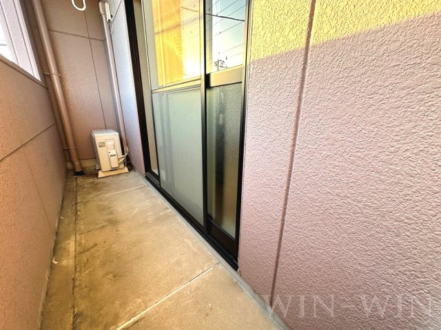 アムールハウスのバルコニー